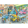 Ravensburger 05096-3 Working Trucks Puzzle 2x 24pc Kids Jigsaw Puzzle