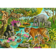 Ravensburger 05163-2 Animals Of India Puzzle 60pc Kids Jigsaw Puzzle