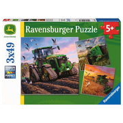 Ravensburger 05173-1 Seasons Of John Deere Puzzle 3x 49pc Kids Jigsaw Puzzle