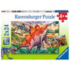 Ravensburger 05179-3 Jurassic Wildlife 2x24pc Jigsaw Puzzles