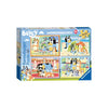 Ravensburger 05222-6 Bluey Gotta Be Done Puzzle 4x42pc Jigsaw Puzzle