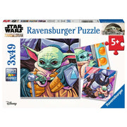 Ravensburger 05241-7 Star Wars Grogu Moments 3x49pc Jigsaw Puzzle