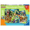 Ravensburger 05242-4 Scooby Doo Puzzle 3x 49pc Kids Jigsaw Puzzle
