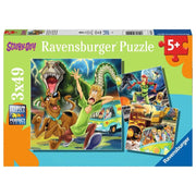 Ravensburger 05242-4 Scooby Doo Puzzle 3x 49pc Kids Jigsaw Puzzle