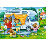 Ravensburger 05247-9 Bear Family Camping Trip 2x 24pc Kids Jigsaw Puzzle