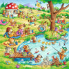 Ravensburger 05249-3 Animal Vacation 3x 49pc Kids Jigsaw Puzzle