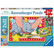 Ravensburger 05575-3 Adventure Is Calling 2x 12pc Kids Jigsaw Puzzle