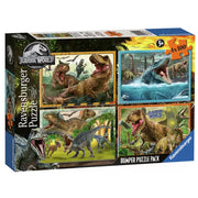 Ravensburger RB05619-4 Jurassic World Bumper Pack 4 x 100pc Jigsaw Puzzle