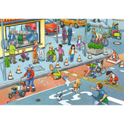 Ravensburger 05635-4 Road Works 2x 12pc Kids Jigsaw Puzzle