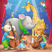 Ravensburger 05638-5 Animals On Stage 3x 49pc Kids Jigsaw Puzzle