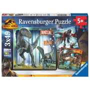Ravensburger RB05656-9 Jurassic World Domination 3 x 49pc Jigsaw Puzzle