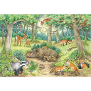 Ravensburger 05673-6 Animals in the Forest and Meadow 2 x 12pc Jigsaw Puzzle Jigsaw Puzzle