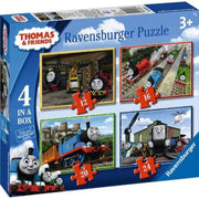 Ravensburger 06937-8 Thomas and Friends 4 In a Box 12, 16, 20 & 24pc Jigsaw Puzzle