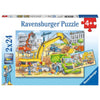 Ravensburger 07800-4 Hard At Work Puzzle 2x 24pc Kids Jigsaw Puzzle