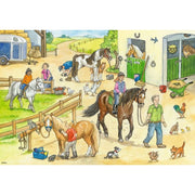 Ravensburger 07833-2 At The Stables Puzzle 2x 24pc Kids Jigsaw Puzzle