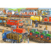 Ravensburger 09191-1 Busy Train Station Puzzle 2x 24pc Kids Jigsaw Puzzle