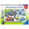 Ravensburger 09221-5 Police In Action Puzzle 3x 49pc Kids Jigsaw Puzzle