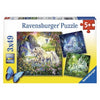 Ravensburger 09291-8 Beautiful Unicorns 3x49pc Jigsaw Puzzle