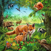 Ravensburger 09330-4 Animals Of The Earth 3x 49pc Kids Jigsaw Puzzle