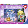 Ravensburger Disney Snow White Cinderella & Ariel Puzzle 3x49pc