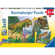 Ravensburger 09358-8 Primeval Ruler 3x49pc Jigsaw Puzzle