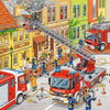 Ravensburger 09401-1 Fire Brigade Run Puzzle 3x 49pc Kids Jigsaw Puzzle