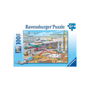 Ravensburger 10624-0 Airport Construction Site 100pc Jigsaw Puzzle