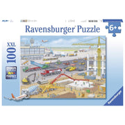 Ravensburger 10624-0 Airport Construction Site 100pc Jigsaw Puzzle
