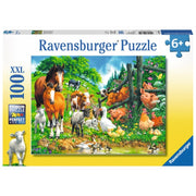 Ravensburger Animal Get Together Puzzle 100pc