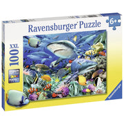 Ravensburger 10951-7 Reef of the Sharks 100pc Jigsaw Puzzle