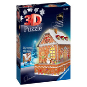 Ravensburger 11237-1 Ginger Bread House Night Edition 216pc Jigsaw Puzzle