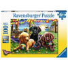 Ravensburger 12886-0 Puppy Picnic Puzzle 100pc