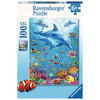 Ravensburger 12889-1 Pod of Dolphins Puzzle 100pc