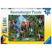 Ravensburger 12901-0 Elephants at the Oasis 150pc Jigsaw Puzzle