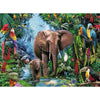 Ravensburger 12901-0 Elephants at the Oasis 150pc Jigsaw Puzzle