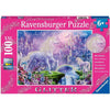 Ravensburger 12907-2 Unicorn Kingdom Glitter 100pc Jigsaw Puzzle