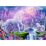 Ravensburger 12907-2 Unicorn Kingdom Glitter 100pc Jigsaw Puzzle