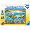 Ravensburger 12942-3 Swim With Sea Turtles 100pc Jigsaw Puzzle