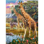 Ravensburger 12943-0 Giraffes in Africa 150pc Jigsaw Puzzle