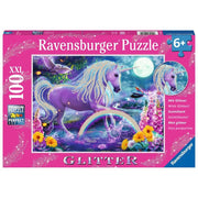 Ravensburger 12980-5 Glitter Unicorn 100pc Jigsaw Puzzle