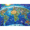 Ravensburger 13227-0 World Landmarks Map 300pc Jigsaw Puzzle