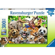 Ravensburger 13354-3 Wild Animal Selfie 300pc Kids Jigsaw Puzzle