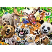 Ravensburger 13354-3 Wild Animal Selfie 300pc Kids Jigsaw Puzzle