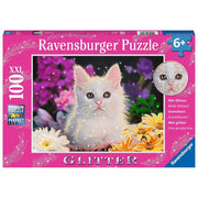 Ravensburger 13358-1 Glitter Cat 100pc Kids Jigsaw Puzzle