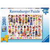 Ravensburger 13359-8 Flowers And Friends 200pc Kids Jigsaw Puzzle