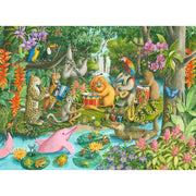 Ravensburger 13367-3 Rainforest River Band 100pc Kids Jigsaw Puzzle