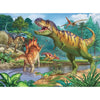 Ravensburger 13695-7 World of Dinosaurs 100pc Jigsaw Puzzle and Colouring Book