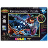 Ravensburger 13710-7 Luminous Dragons 100pc Jigsaw Puzzle