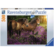 Ravensburger Ponies in the Flowers Puzzle 500pc
