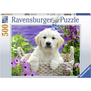 Ravensburger Sweet Golden Retriever Puzzle 500pc